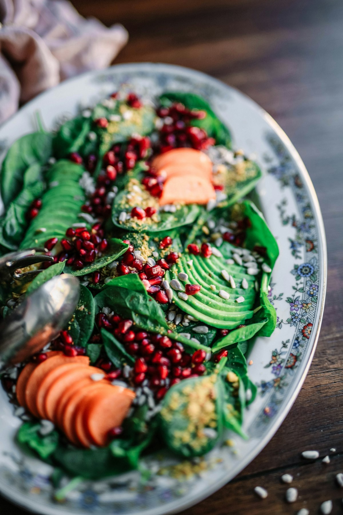 A bowl of steamed vegetables and fish, warm and gently cooked